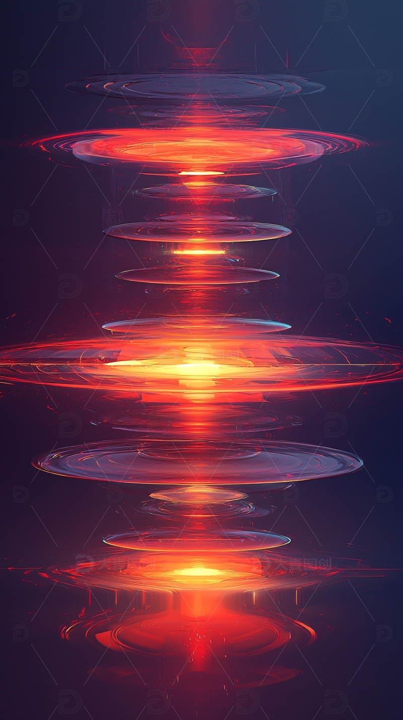 高清大图下载【趣麦麦图】光圈能量环