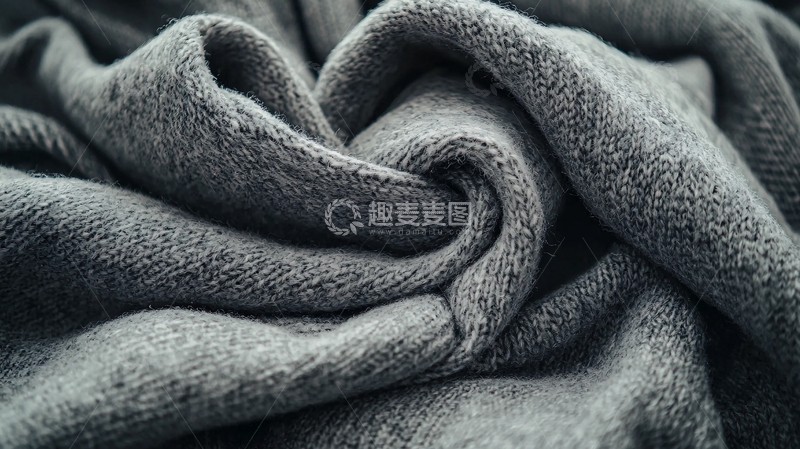 高清大图下载【趣麦麦图】深灰色毛绒质感布料