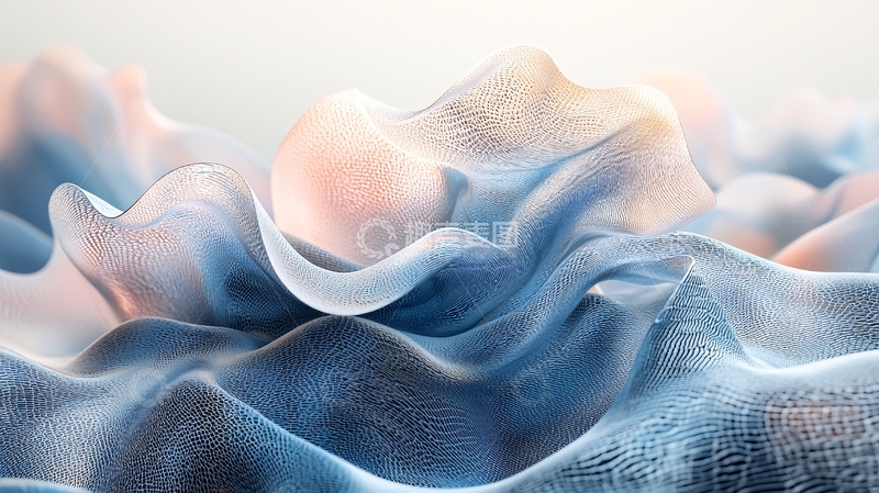 高清大图下载【趣麦麦图】抽象纹理波浪