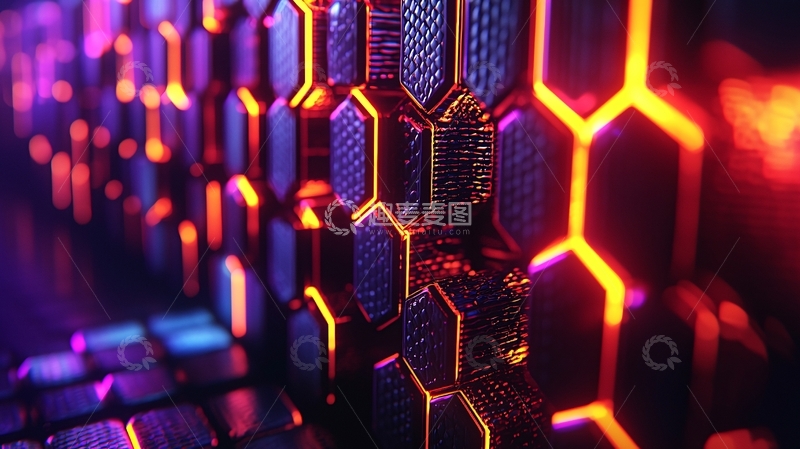 高清大图下载【趣麦麦图】蜂巢结构