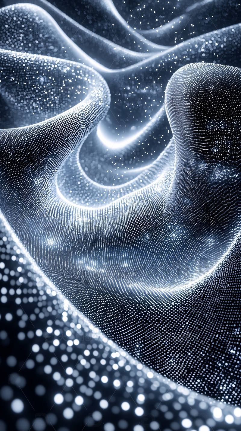 波光粼粼的抽象纹理