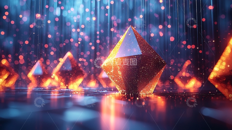 高清大图下载【趣麦麦图】闪耀晶体