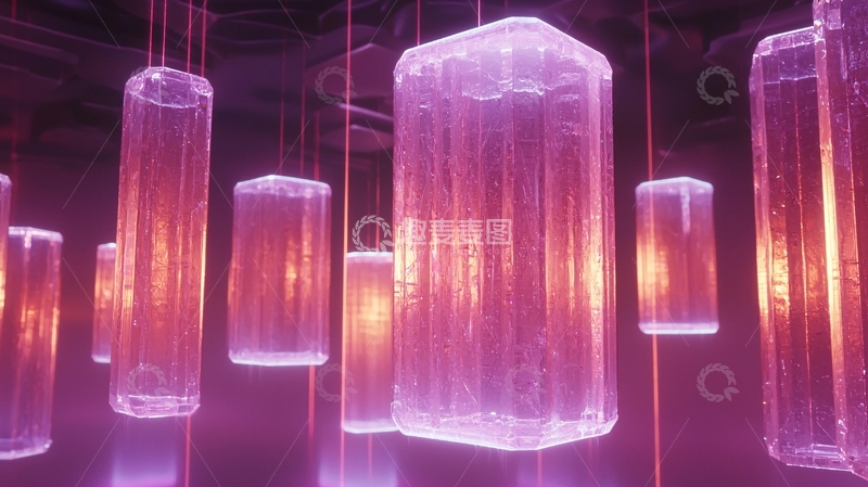 高清大图下载【趣麦麦图】悬挂式水晶灯