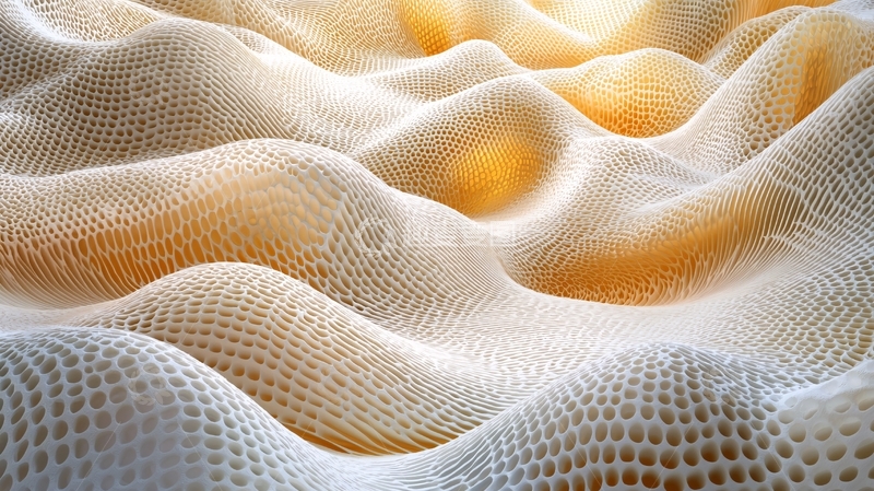 高清大图下载【趣麦麦图】肌理感波浪状表面