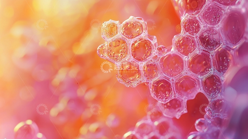 高清大图下载【趣麦麦图】蜂巢特写