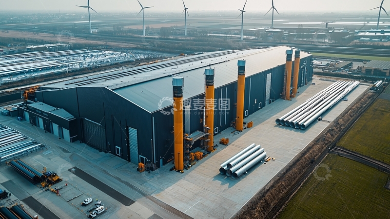 高清大图下载【趣麦麦图】大型工业建筑外观