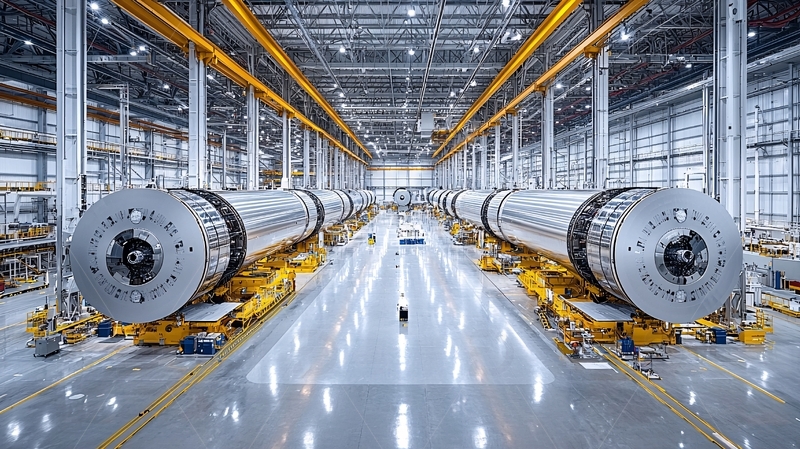 高清大图下载【趣麦麦图】大型工业设备在车间