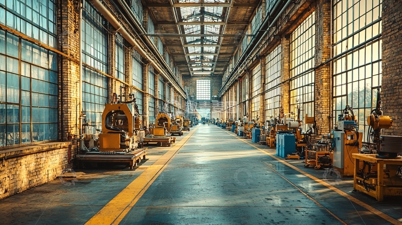 高清大图下载【趣麦麦图】工业厂房内部