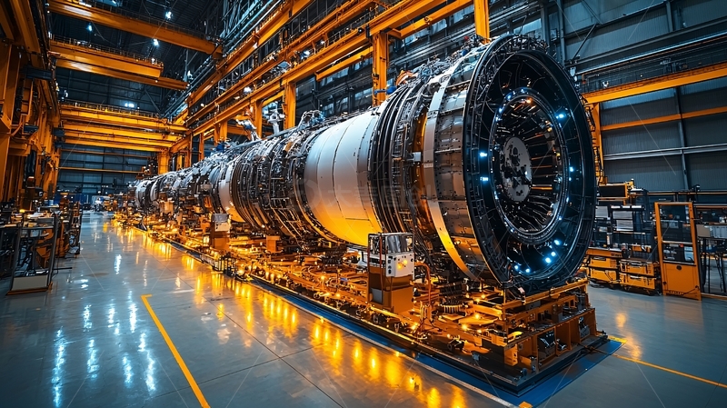 高清大图下载【趣麦麦图】大型工业设备车间