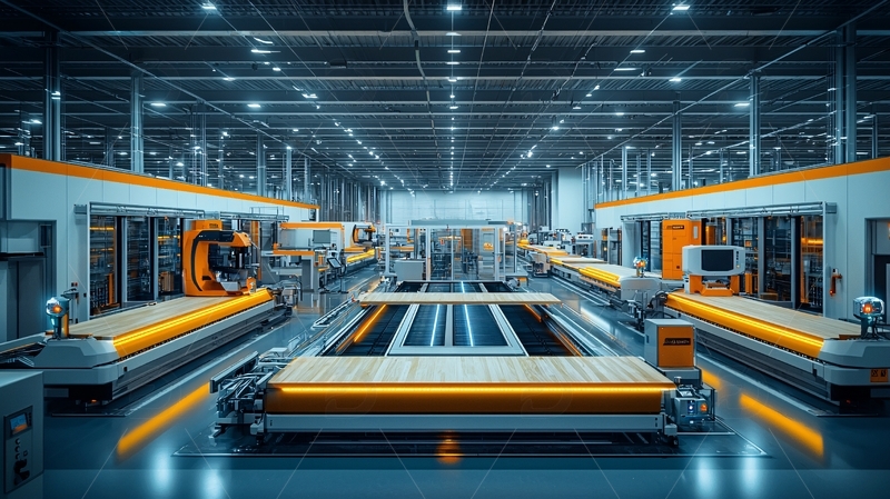 高清大图下载【趣麦麦图】未来感十足的工厂车间