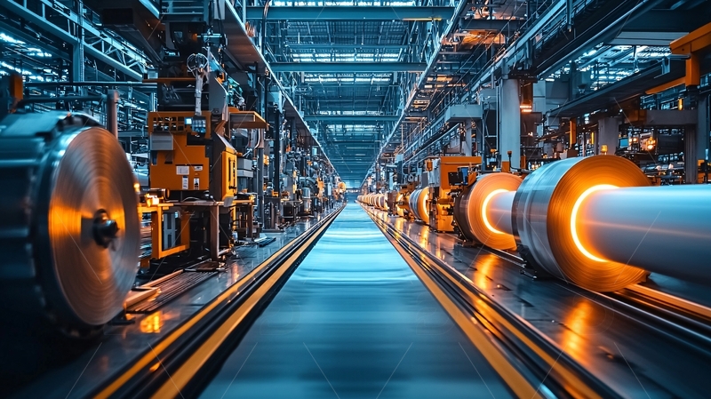 高清大图下载【趣麦麦图】现代化工业生产线