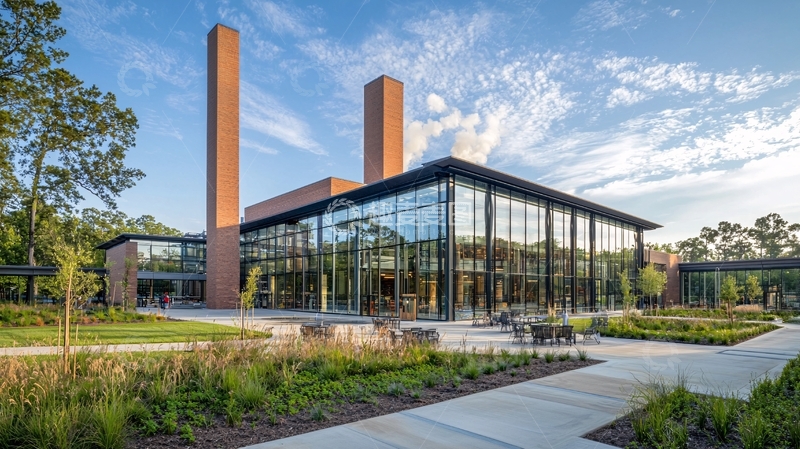 高清大图下载【趣麦麦图】现代玻璃外墙建筑