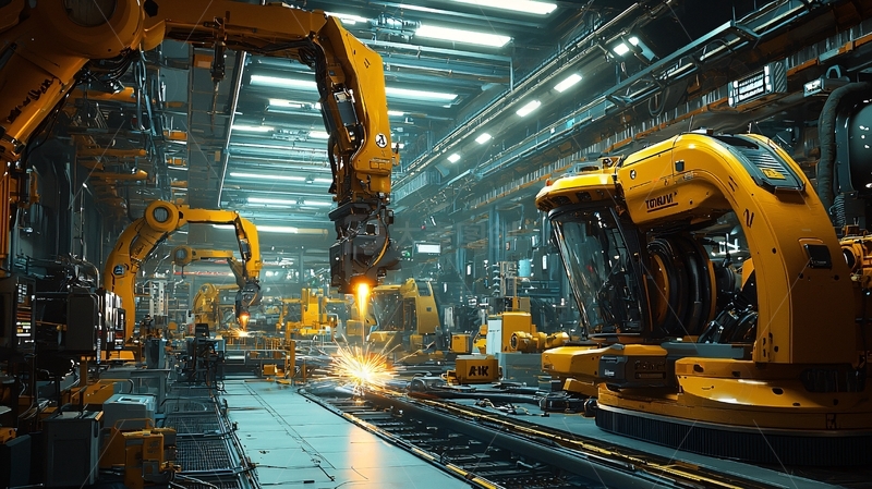 高清大图下载【趣麦麦图】智能工厂