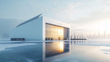 极简风格现代建筑