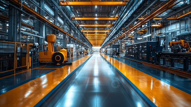 高清大图下载【趣麦麦图】工业生产车间内部