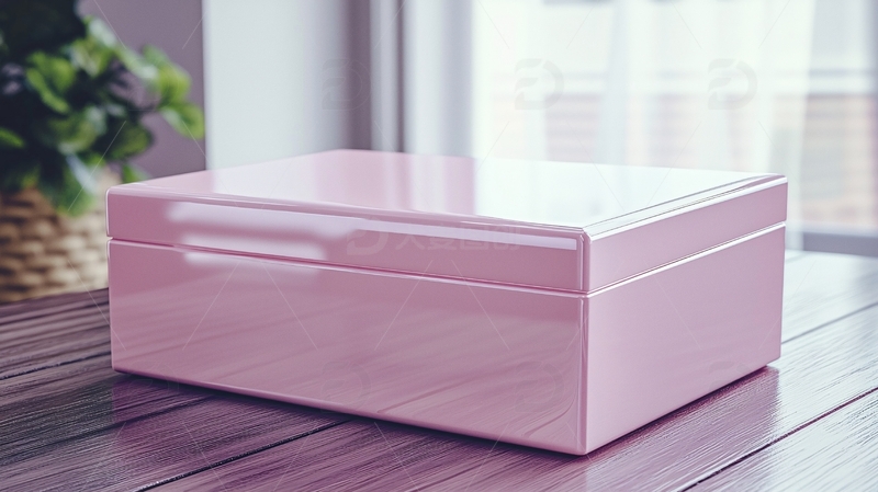 高清大图下载【趣麦麦图】粉色收纳盒