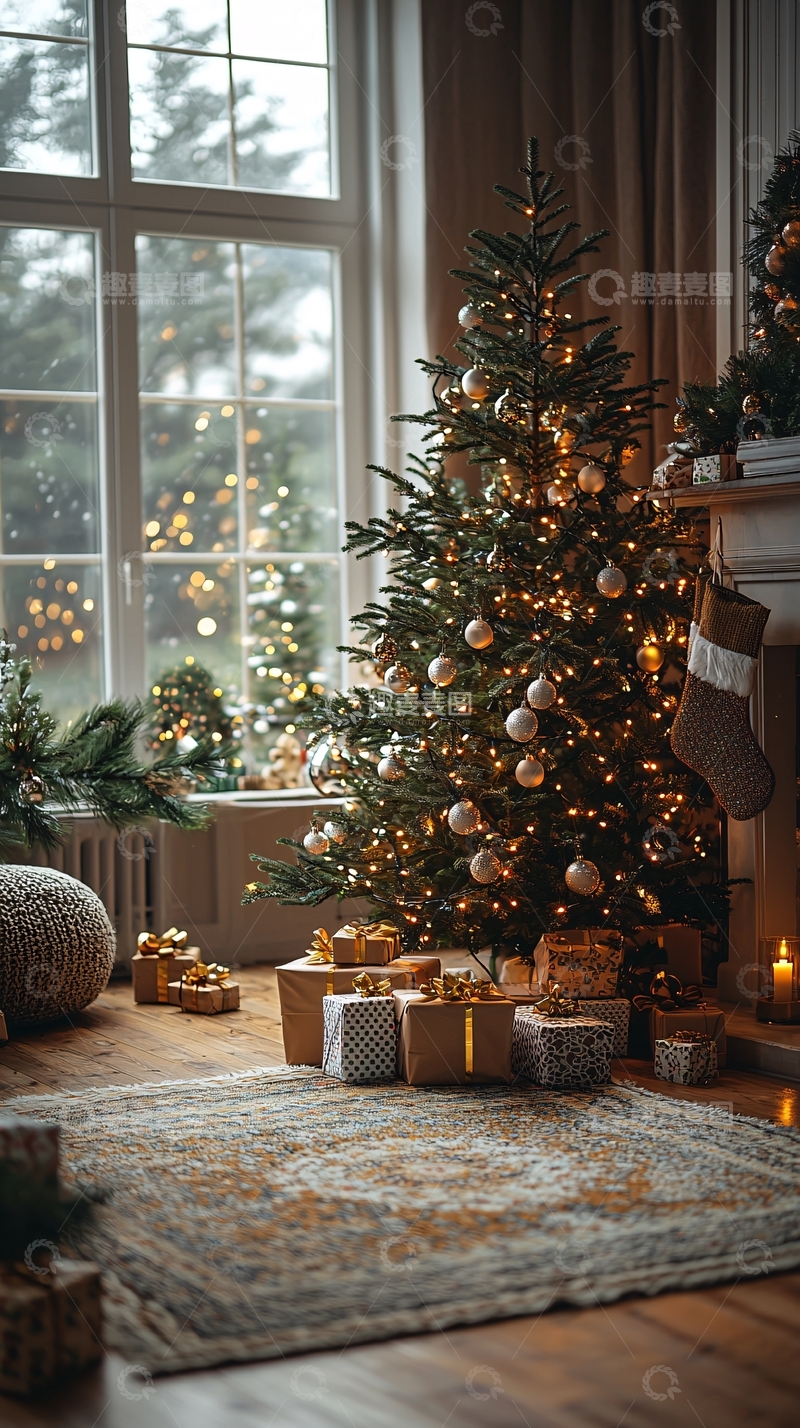 高清大图下载【趣麦麦图】圣诞节氛围