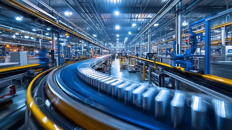 高清大图下载【趣麦麦图】现代化工厂生产线