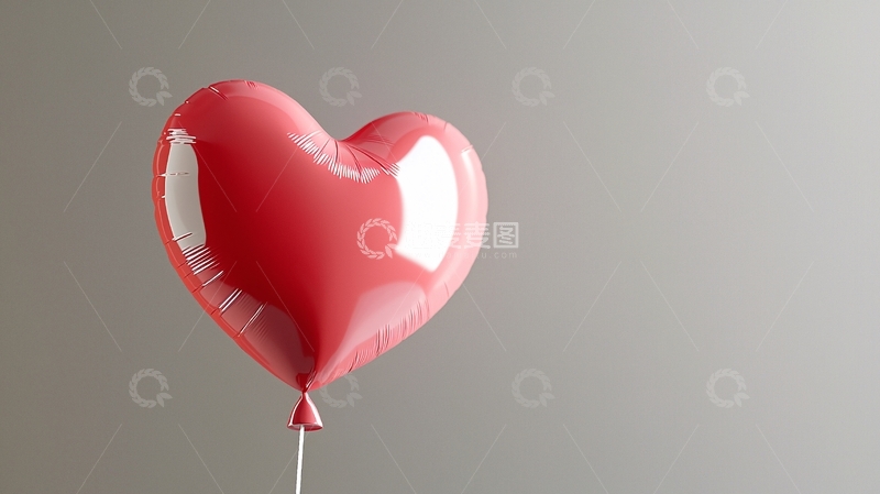 高清大图下载【趣麦麦图】爱心气球