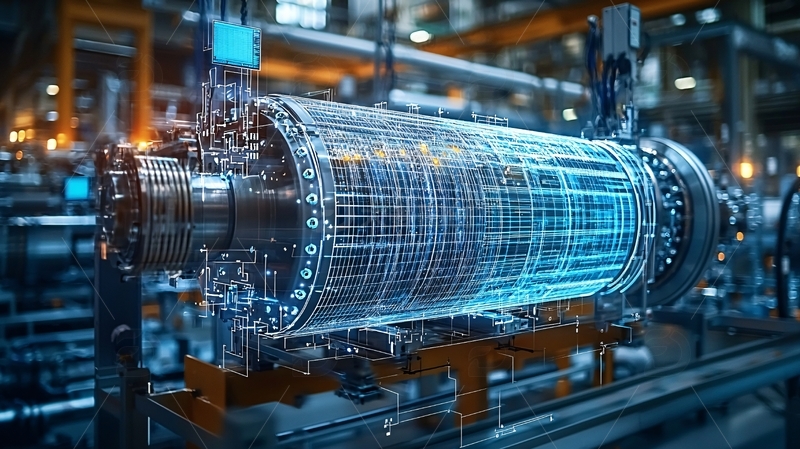高清大图下载【趣麦麦图】科技感机械设备透视图