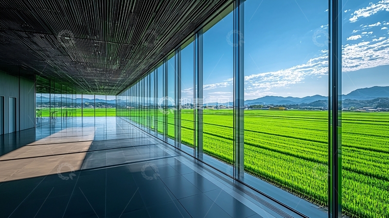 高清大图下载【趣麦麦图】现代建筑玻璃幕墙