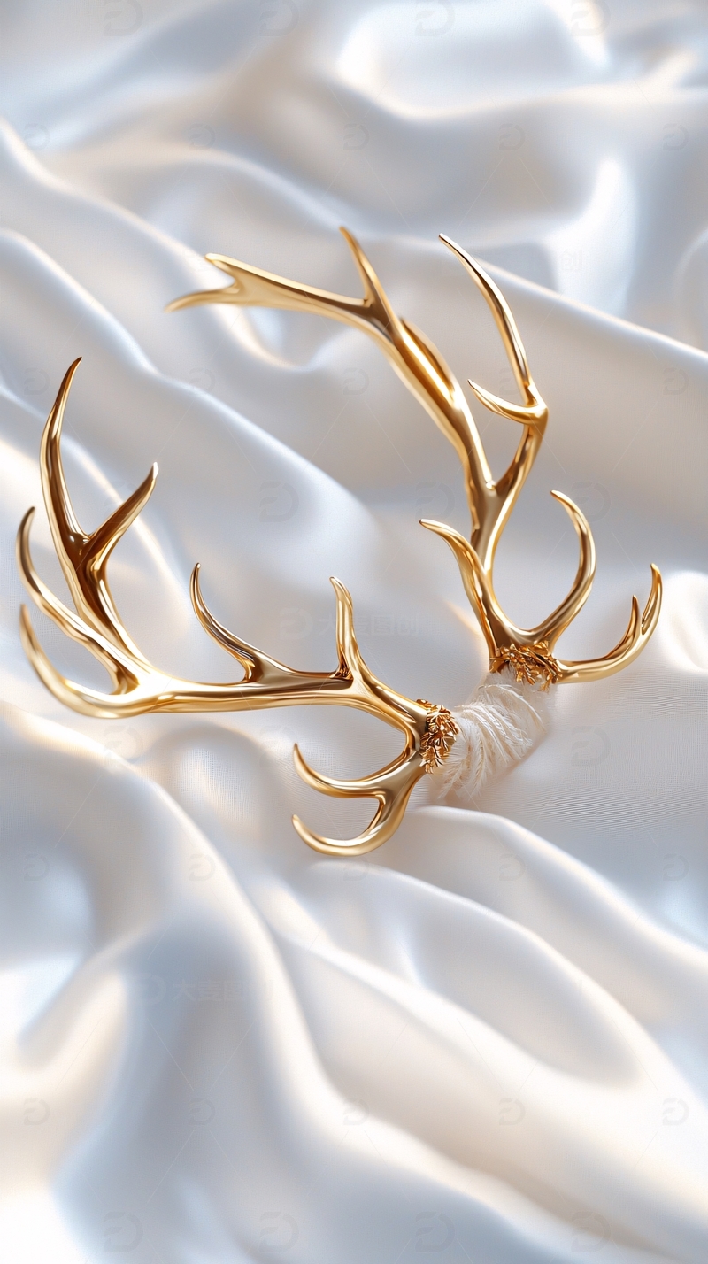 金色鹿角