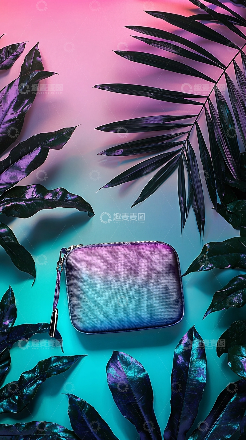 高清大图下载【趣麦麦图】渐变色小包