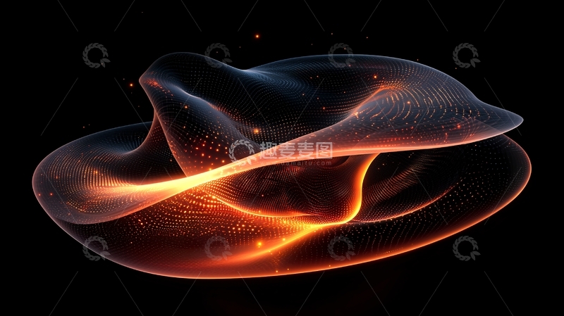 高清大图下载【趣麦麦图】抽象火焰能量