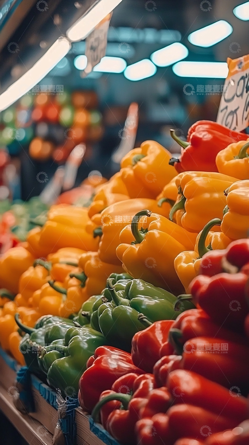 高清大图下载【趣麦麦图】彩色甜椒