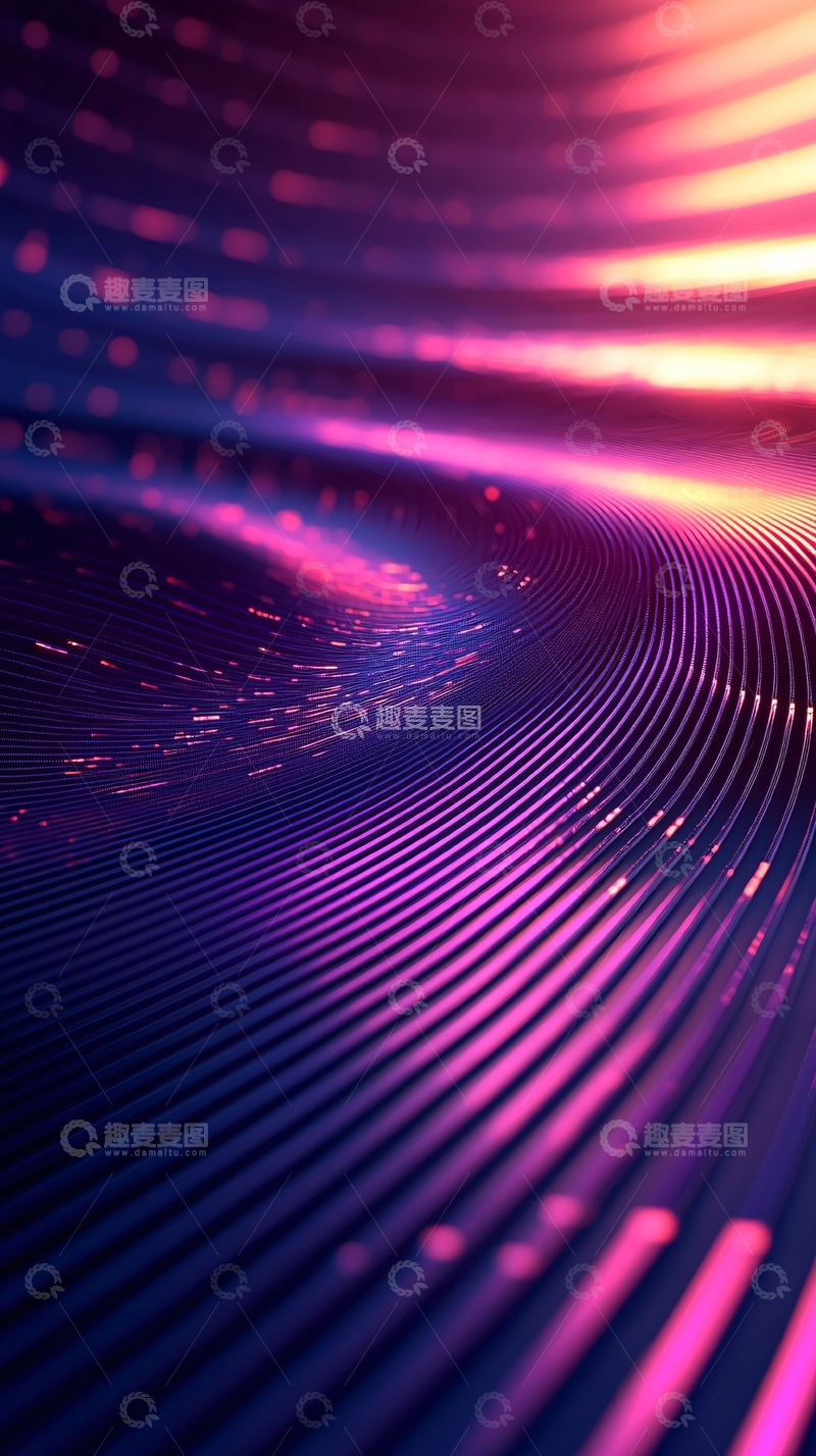 高清大图下载【趣麦麦图】抽象波纹