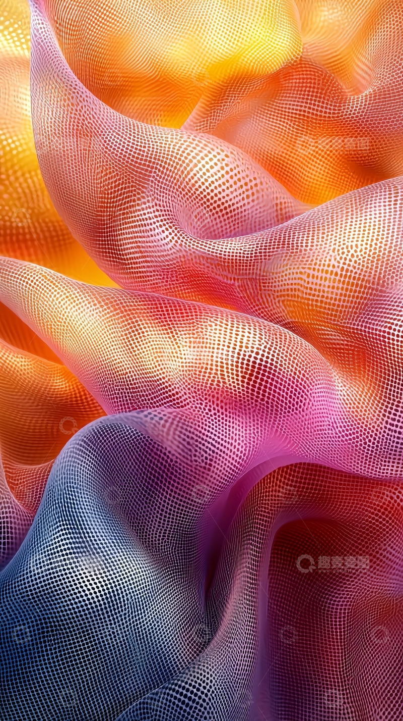 高清大图下载【趣麦麦图】抽象渐变布料