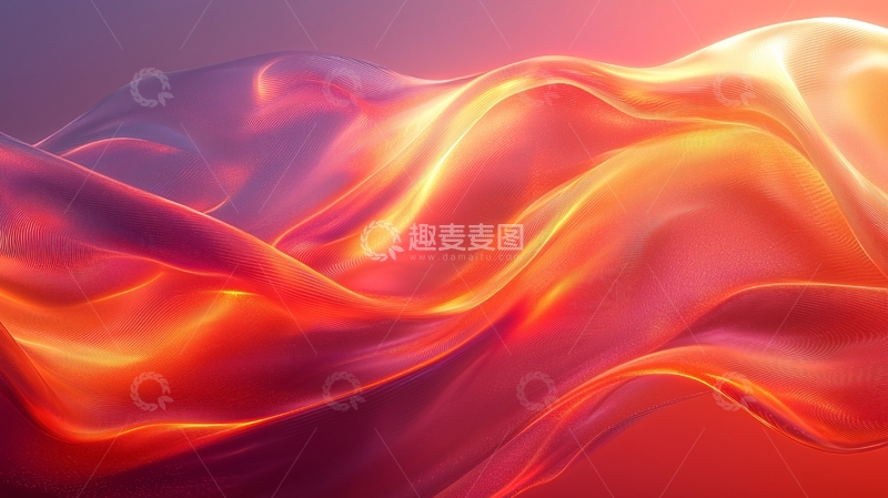 高清大图下载【趣麦麦图】抽象波浪