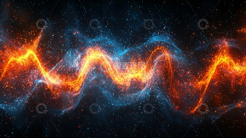 高清大图下载【趣麦麦图】火焰与冰霜的能量流动