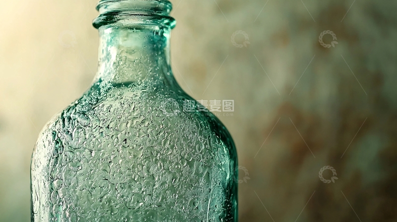 高清大图下载【趣麦麦图】古董玻璃瓶