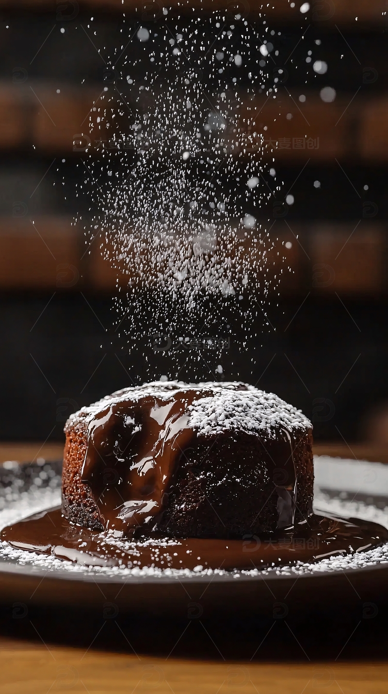 熔岩巧克力蛋糕