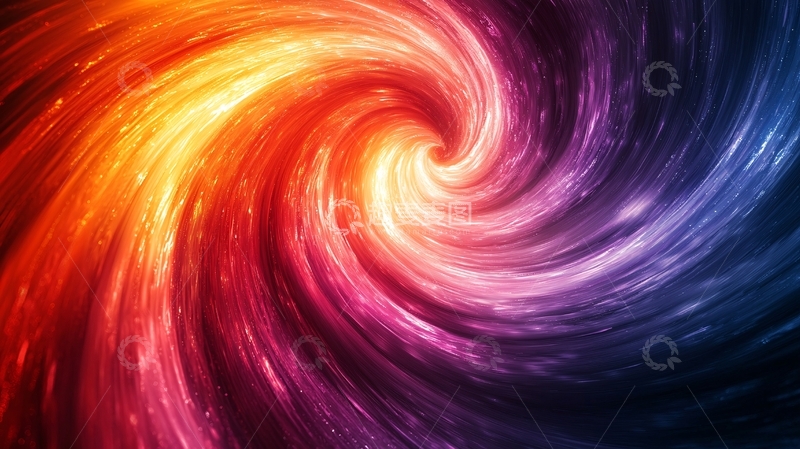 高清大图下载【趣麦麦图】色彩漩涡