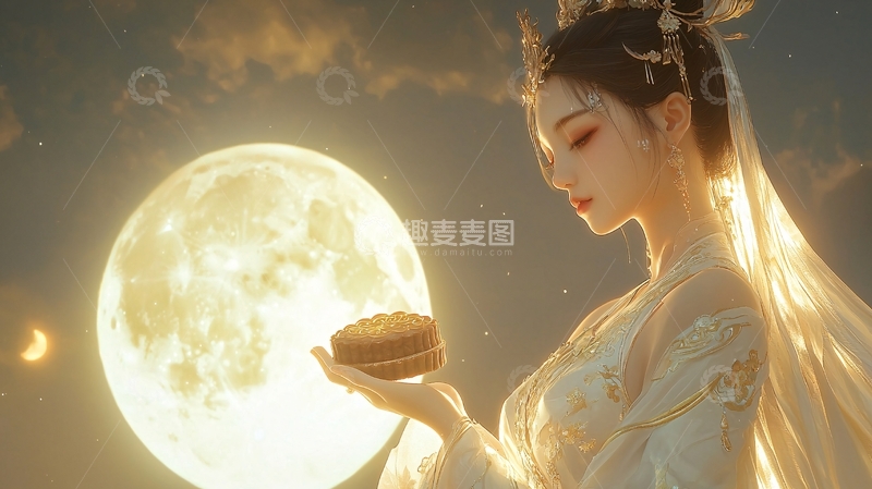 高清大图下载【趣麦麦图】古风美女