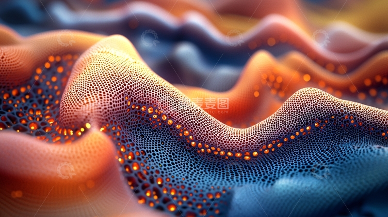 高清大图下载【趣麦麦图】抽象山丘