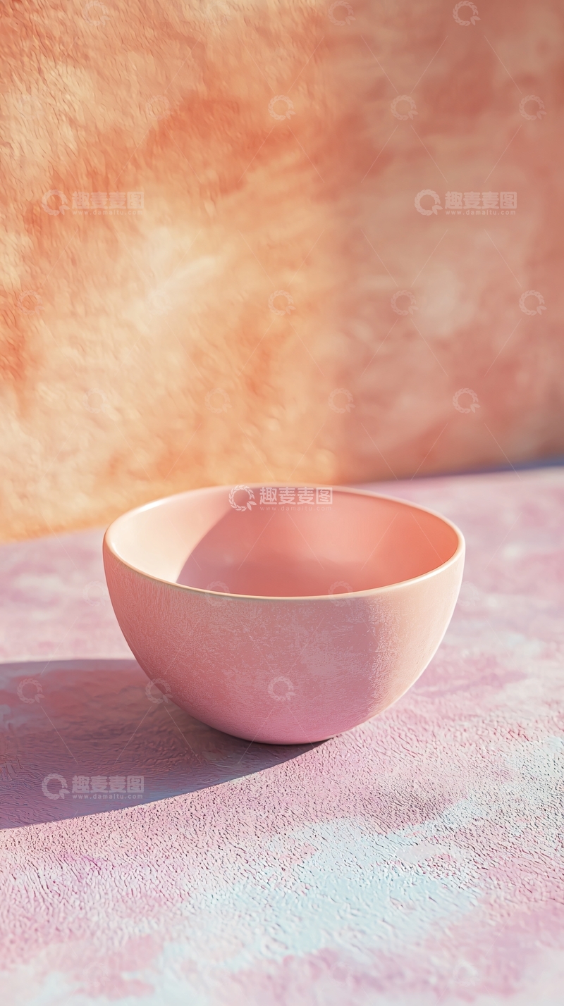 高清大图下载【趣麦麦图】粉色碗