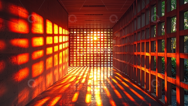 高清大图下载【趣麦麦图】光影交错的建筑空间