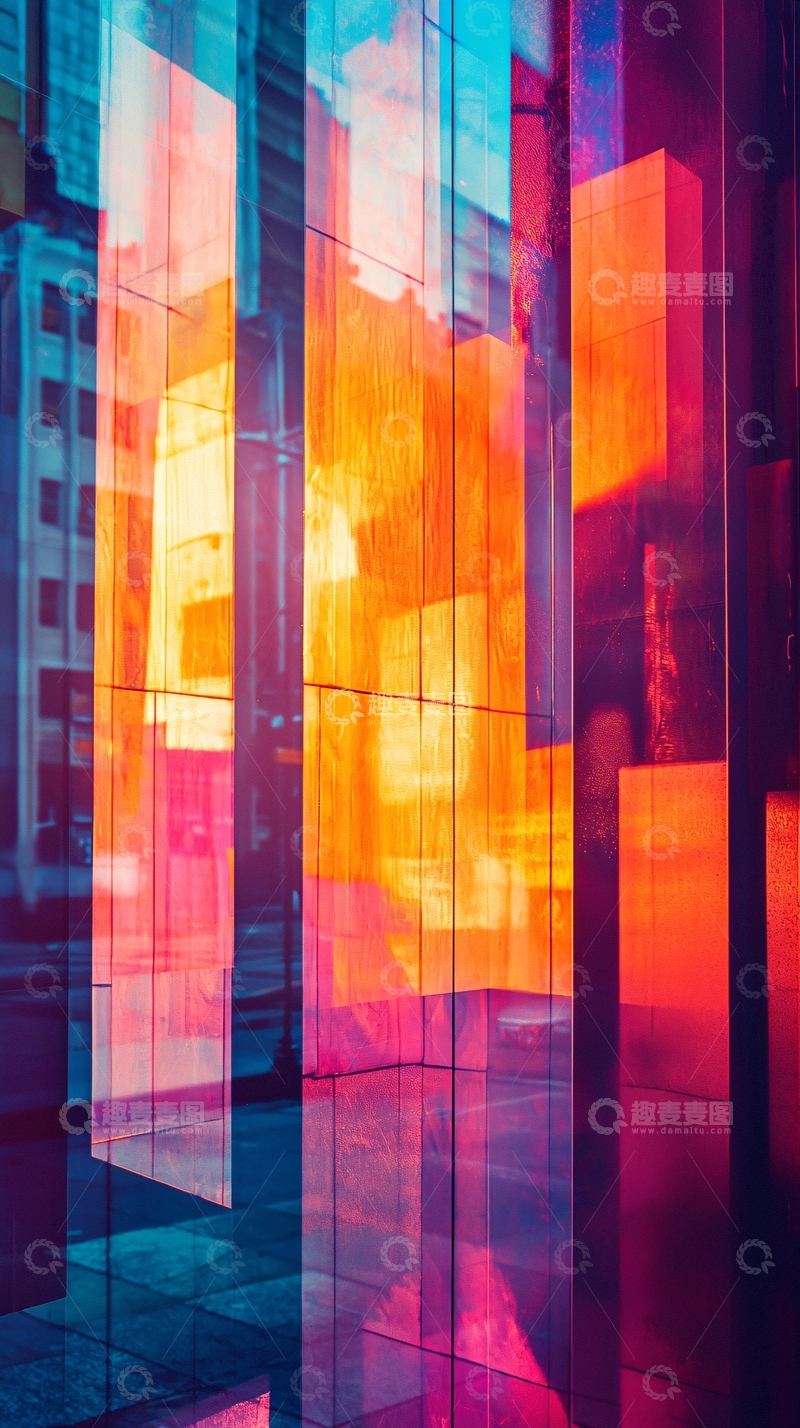 高清大图下载【趣麦麦图】抽象几何