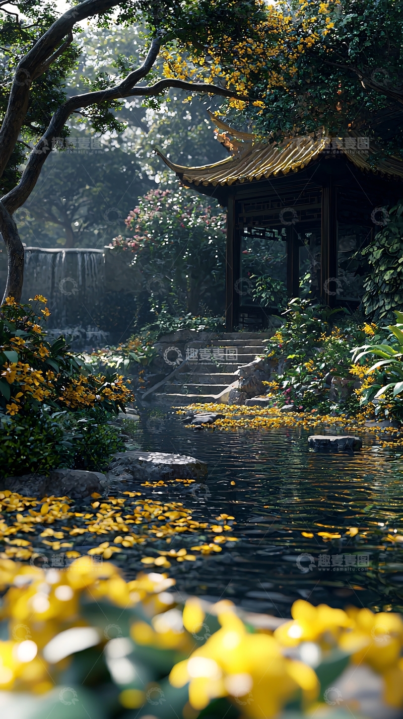 高清大图下载【趣麦麦图】水墨江南