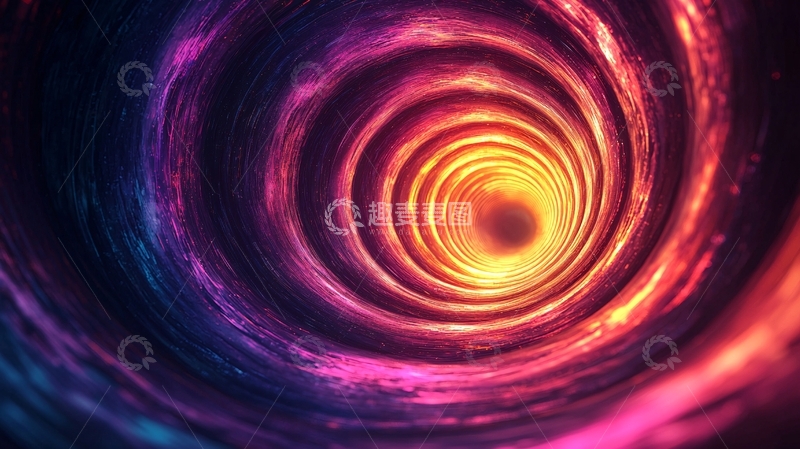 高清大图下载【趣麦麦图】抽象漩涡