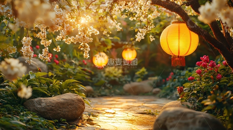 高清大图下载【趣麦麦图】夕阳西下