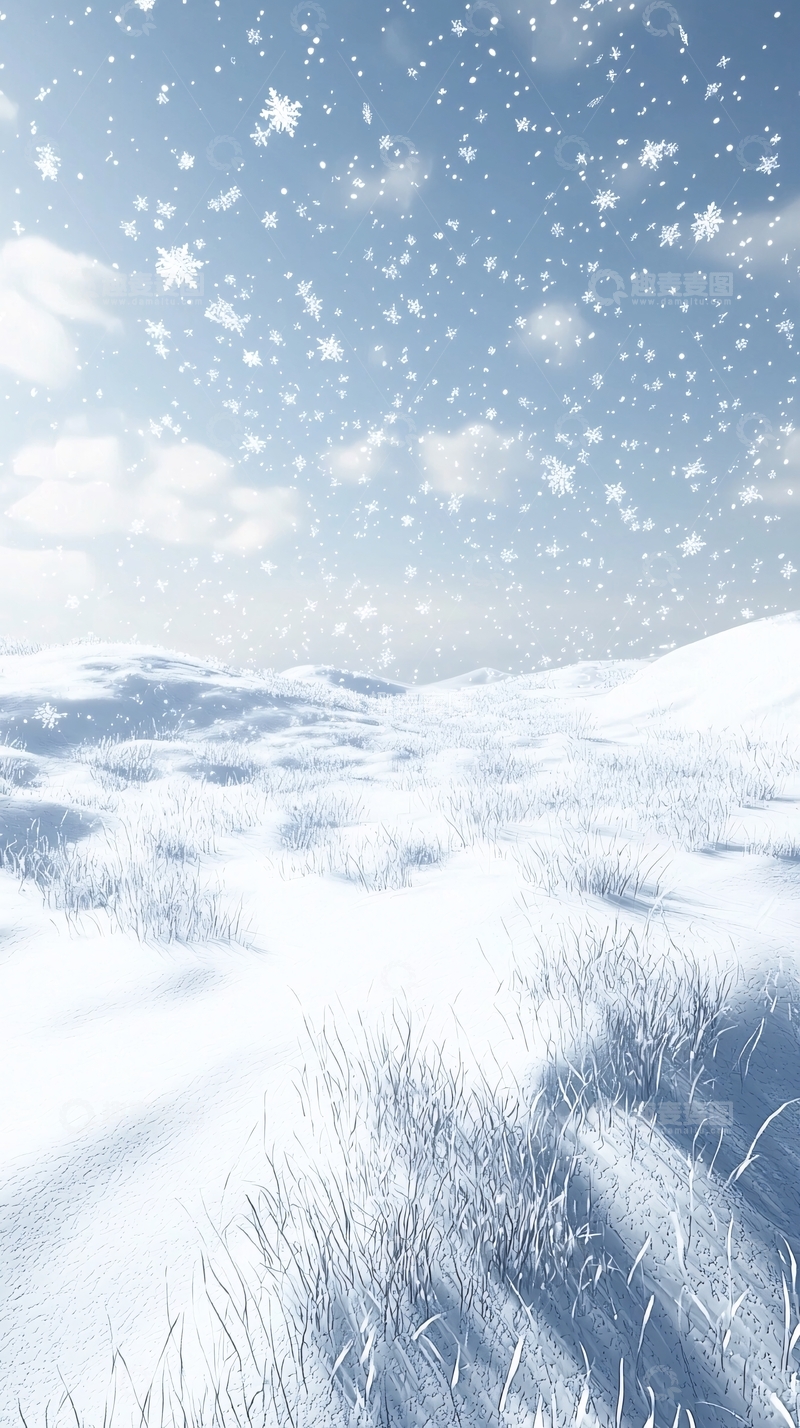 高清大图下载【趣麦麦图】冬日雪景