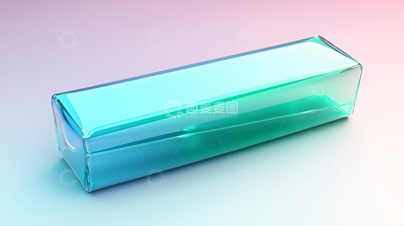 高清大图下载【趣麦麦图】透明长方体