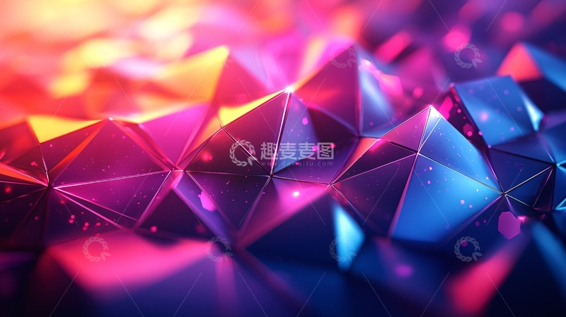 高清大图下载【趣麦麦图】多边形几何体