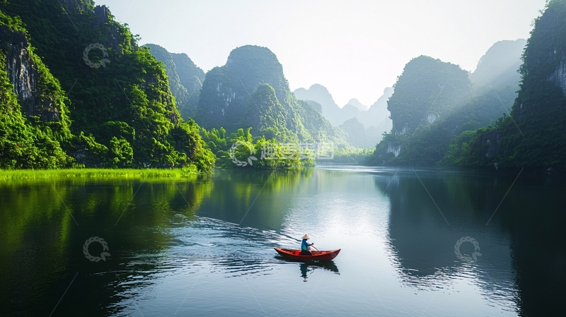 高清大图下载【趣麦麦图】山水画卷