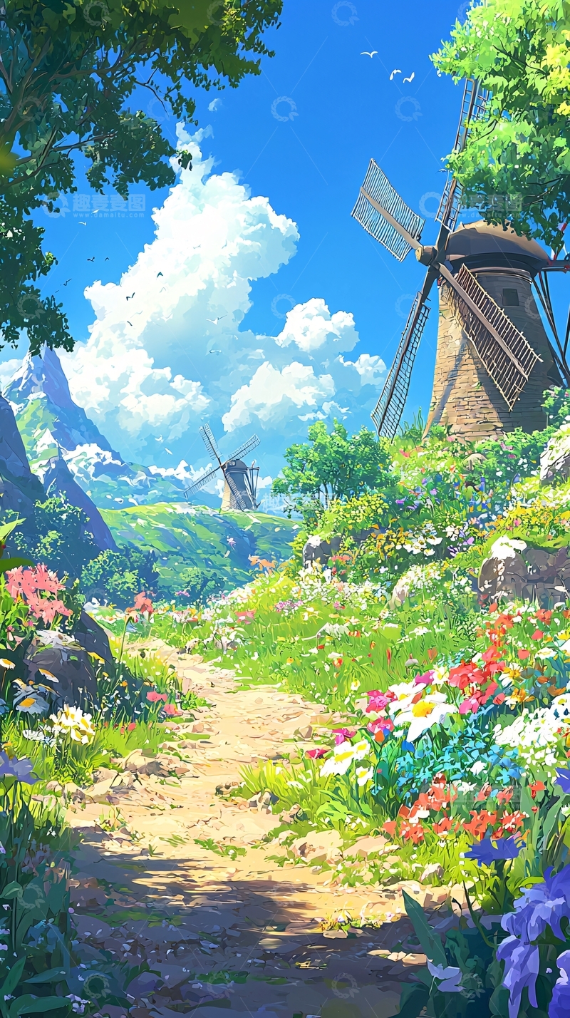 高清大图下载【趣麦麦图】田园风光142