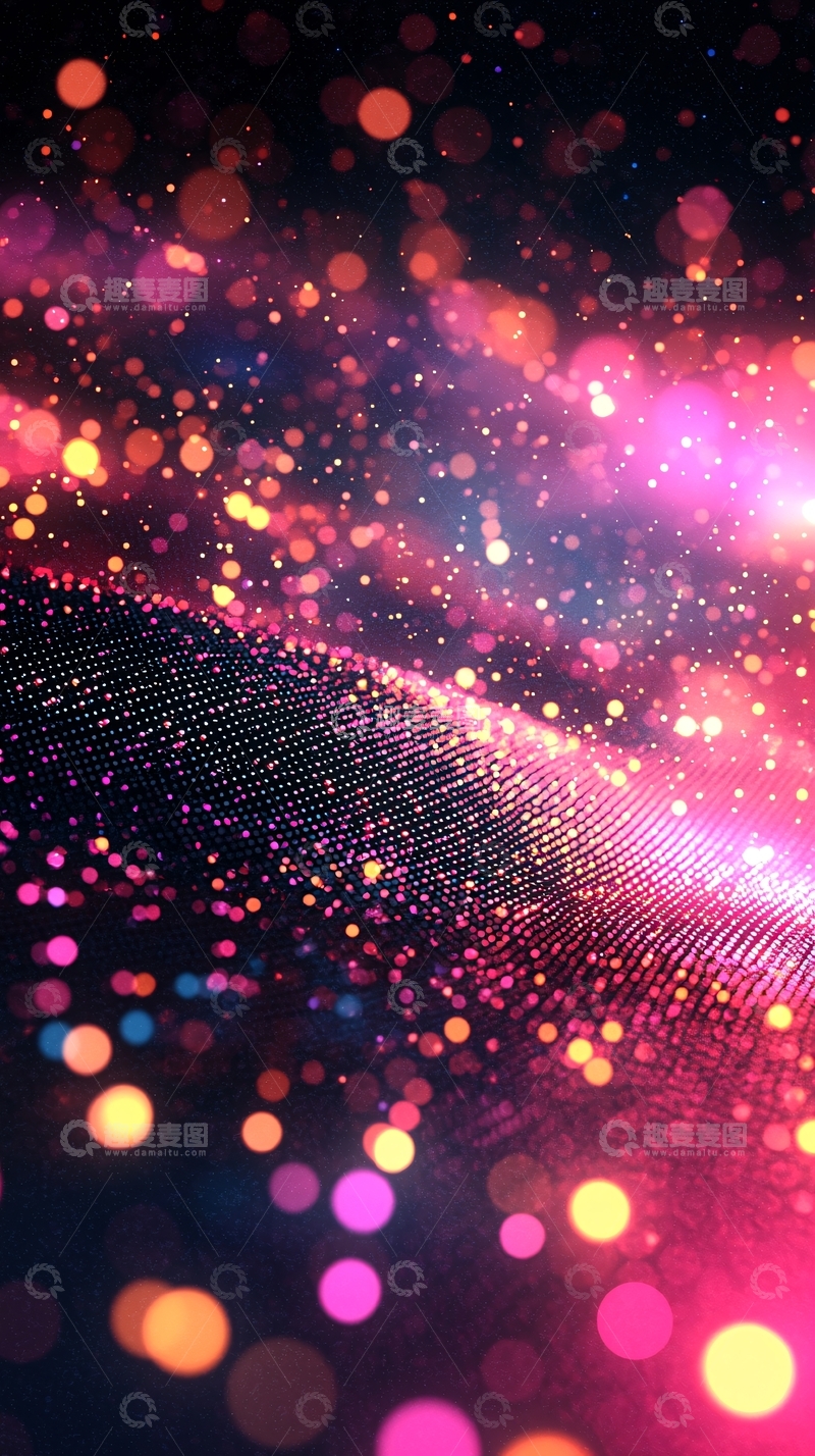 高清大图下载【趣麦麦图】绚丽光斑